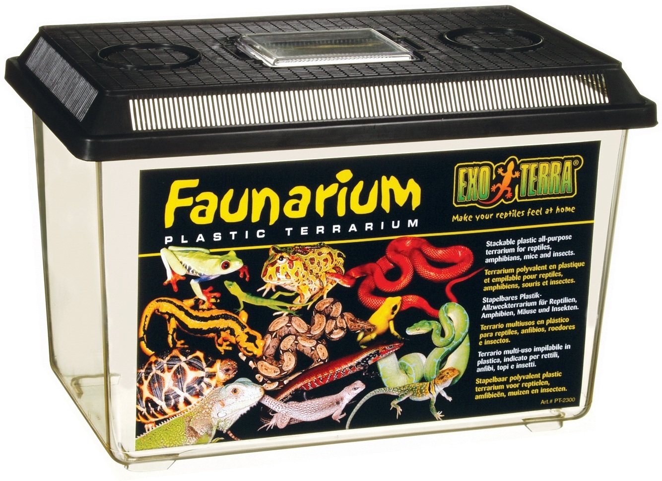 Exo Terra Faunarium - cutie portabilă din plastic
