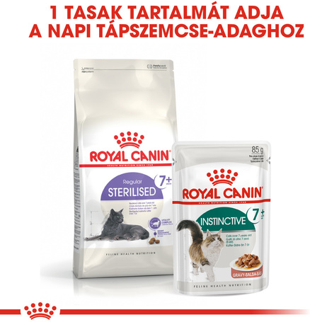 Royal Canin Sterilised 7+ | Ivartalanított idősödő macska száraz táp
