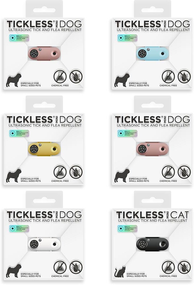 Tickless Mini Dog USB repelent cu ultrasunete pentru căpușe și purici pentru câini - zoom