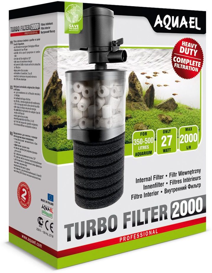 AquaEl Turbo Filter - Filtru intern pentru filtrare biologică