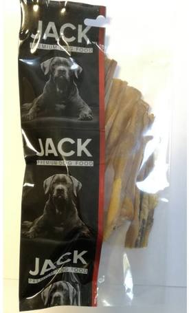 Jack szárított natúr marhafejbőr kutyáknak