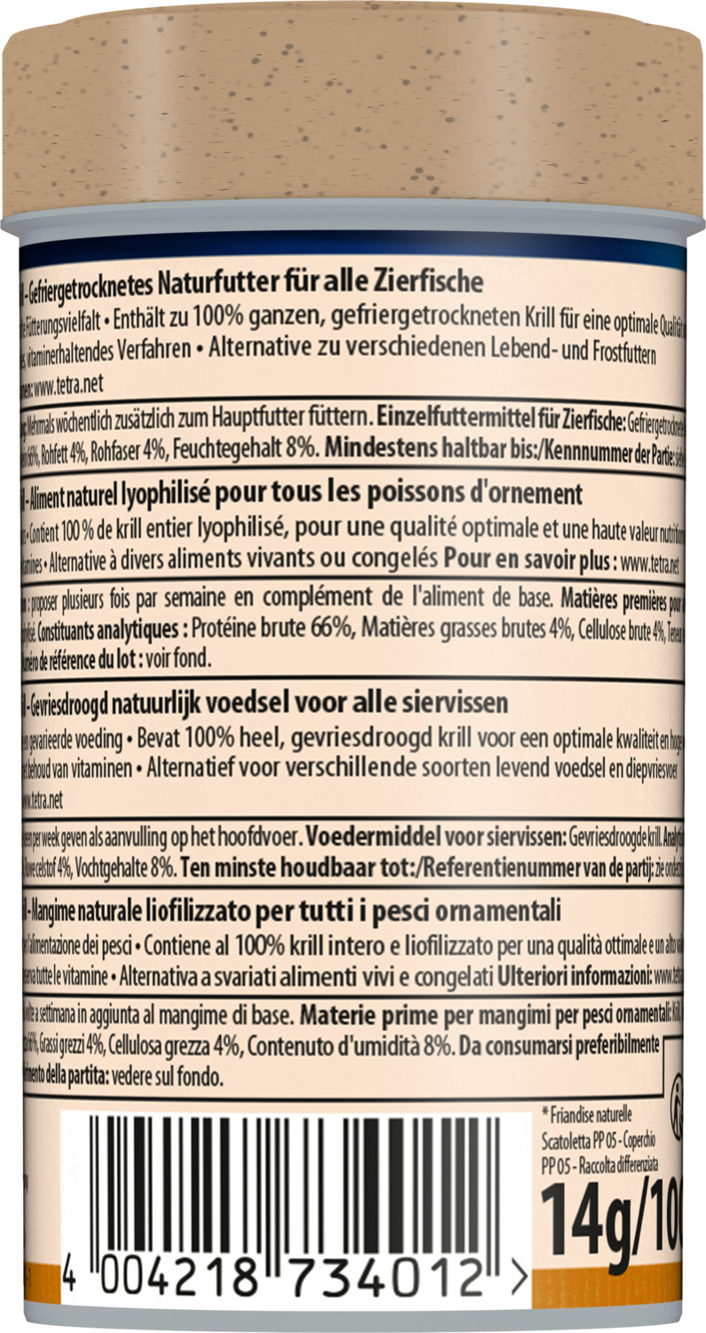 Tetra Delica Krill hrană uscată pentru pești - zoom