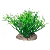 Decorațiune acvariu în formă de iarbă de mare verde, culoare schimbătoare