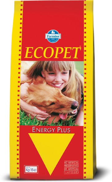 Ecopet Energy Plus - Hrană pentru câini activi