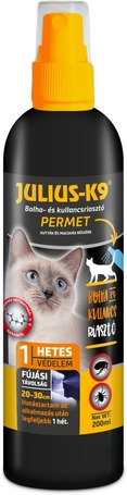 Julius-K9 kullancs- és bolhariasztó permet macskáknak