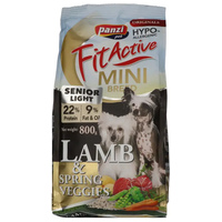 FitActive Originals Senior/Light Mini Hypoallergenic Lamb & Spring Veggies FitActive Originals Senior/Light Mini Hypoallergenic Lamb & Spring Veggies