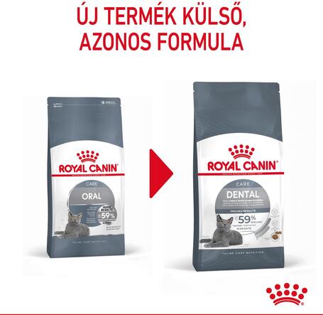 Royal Canin Dental Care - Száraz táp felnőtt macskák részére a fogkőképződés csökkentéséért