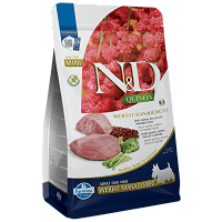 N&D Dog Grain Free Quinoa Weight Management Lamb #17