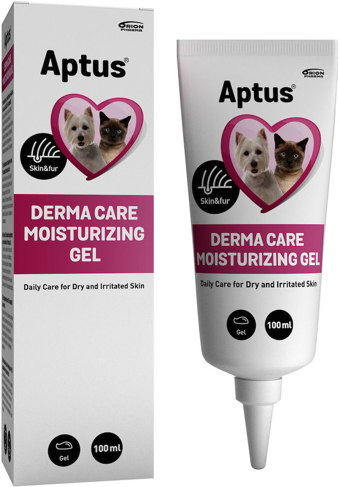 Aptus Derma Care Moisturizing Gel - Cremă pentru piele sensibilă pentru câini și pisici - zoom