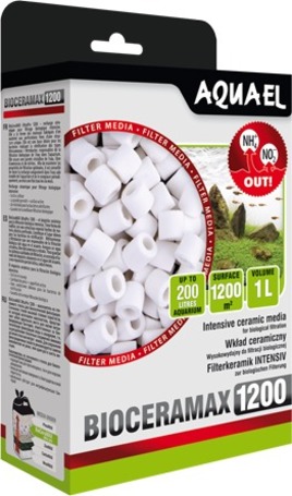 AquaEl BioCeraMax Ultra Pro 1200 kerámiagyűrű akváriumszűrőkbe