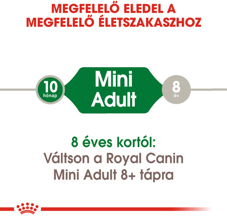 Royal Canin Mini Adult - Kistestű felnőtt kutya száraz táp