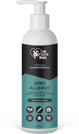 We Love Bark Zero Allergy l Komplex allergia elleni gyógynövény koncentrátum kutyáknak és macskáknak