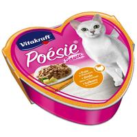 Vitakraft Poésie alutálkás macskaeledel pulykahússal sajtszószban