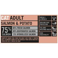 Visán Optimanova Cat Adult Salmon & Potato Grain Free macskaeledel #3