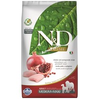 N&D Dog Prime Adult Medium/Maxi Chicken & Pomegranate | Csirkehúsos és gránátalmás kutyaeledel