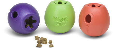 West Paw Rumbl - Jutalomfalattal tölthető labda