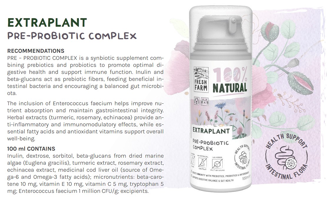 Fresh Farm Extraplant Pre-Probiotic Complex - zoom