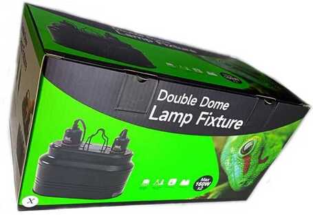 Giangarden két foglalatos terrárium lámpabura tekerőállítóval