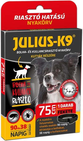 Julius K-9 bolha- és kullancsriasztó nyakörv kutyáknak
