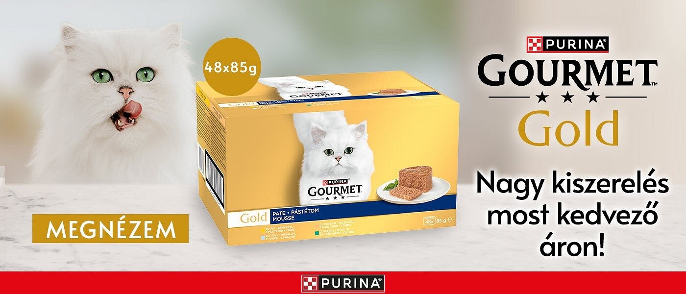 Gourmet Gold Mousse - Pateuri pentru pisici -  Multipack - zoom