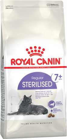 Royal Canin Sterilised 7+ | Ivartalanított idősödő macska száraz táp