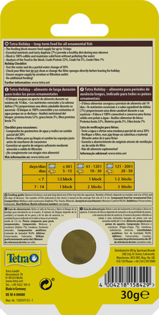 Tetra TetraMin Holiday tablettás díszhaltáp