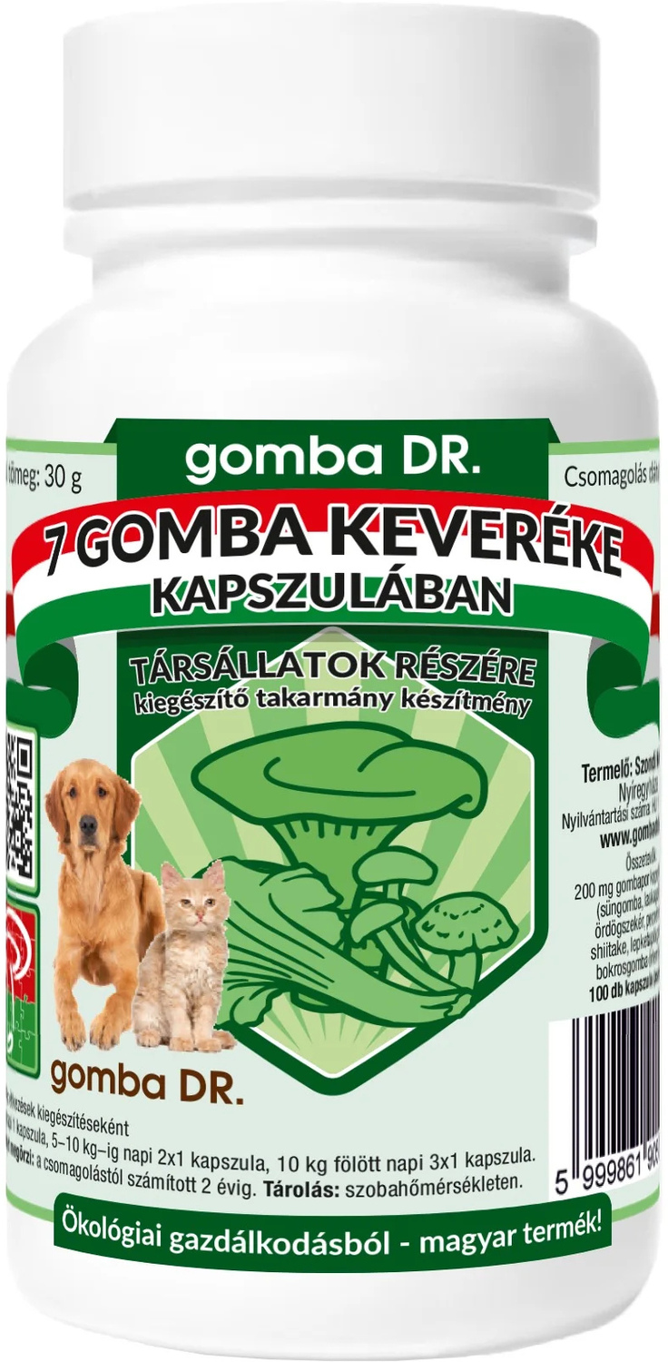 Gomba Dr. capsulă cu amestec de 6 ciuperci