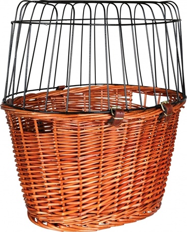 Trixie rácsos fonott szállítókosár biciklire