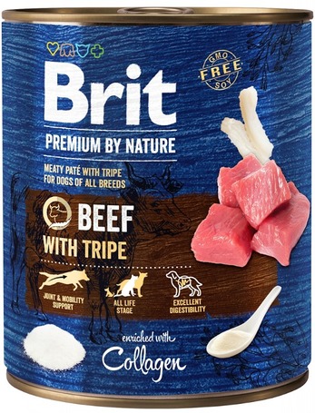 Brit Premium Beef with Tripe húspástétom