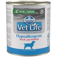 Vet Life Dog Hypoallergenic Duck & Potato konzerv