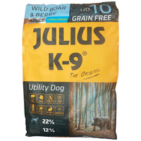 Julius-K9 GF Hypoallergenic Utility Dog Adult Wild Boar & Berry