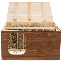 Trixie Hilke házikó beépített széna tartóval #5