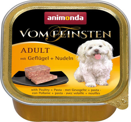 Animonda Vom Feinsten Adult – Szárnyashúsos és tésztás kutyaeledel