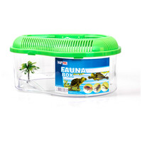 Fauna-box kis kilépő szigettel, azon pálmafával #5