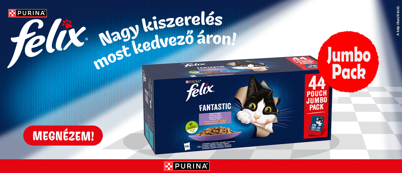 Felix Fantastic házias válogatás aszpikban - Jumbo Pack