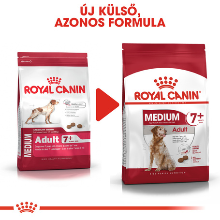 Royal Canin Medium Adult 7+ | Közepes testű idősödő kutya száraz táp