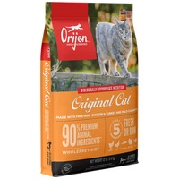 Orijen Original Cat macskaeledel szárnyashúsokból, tojásból és halból