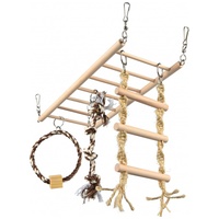 Trixie függőhíd fából kötéllel vadászgörénynek #2