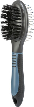 Trixie kétoldalas műanyag kefe csúszásgátló markolattal