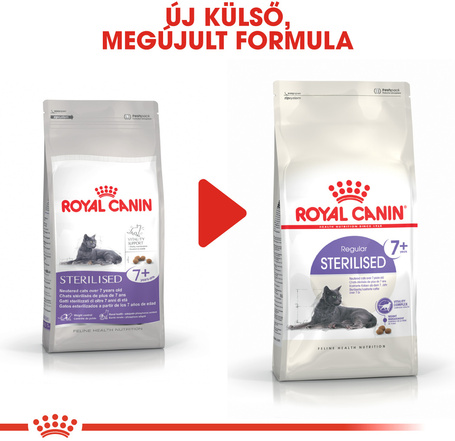 Royal Canin Sterilised 7+ | Ivartalanított idősödő macska száraz táp