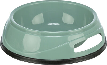 Trixie műanyag kutyatál csúszásbiztos gumi aljjal, vegyes színekben