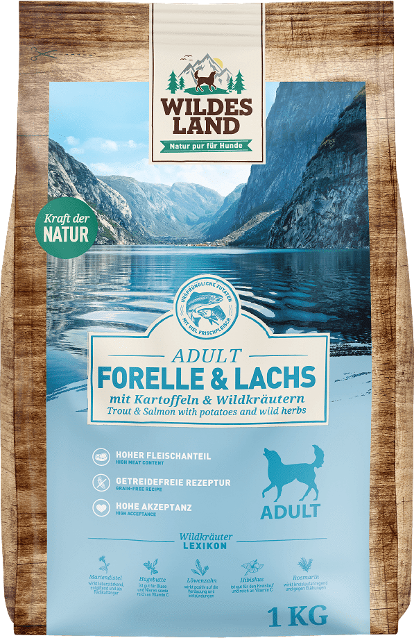 Wildes Land Classic Adult száraztáp pisztránggal