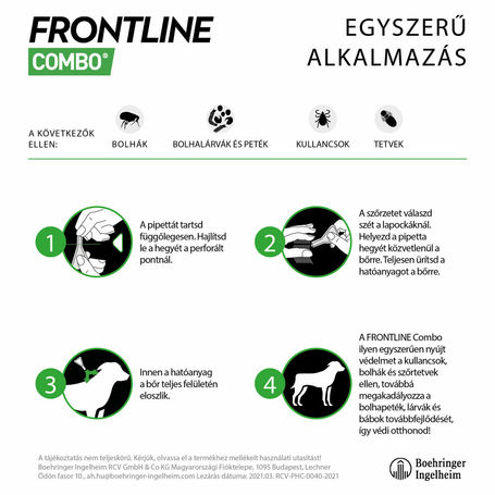 Frontline Combo Spot On kutyának