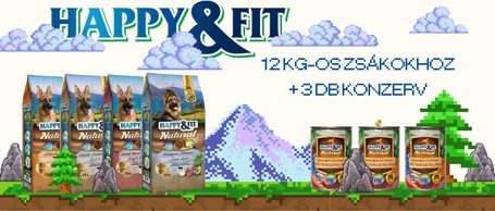 🔥Akciódömping: még több Happy&Fit táp mellé járnak az ajándék konzervek!