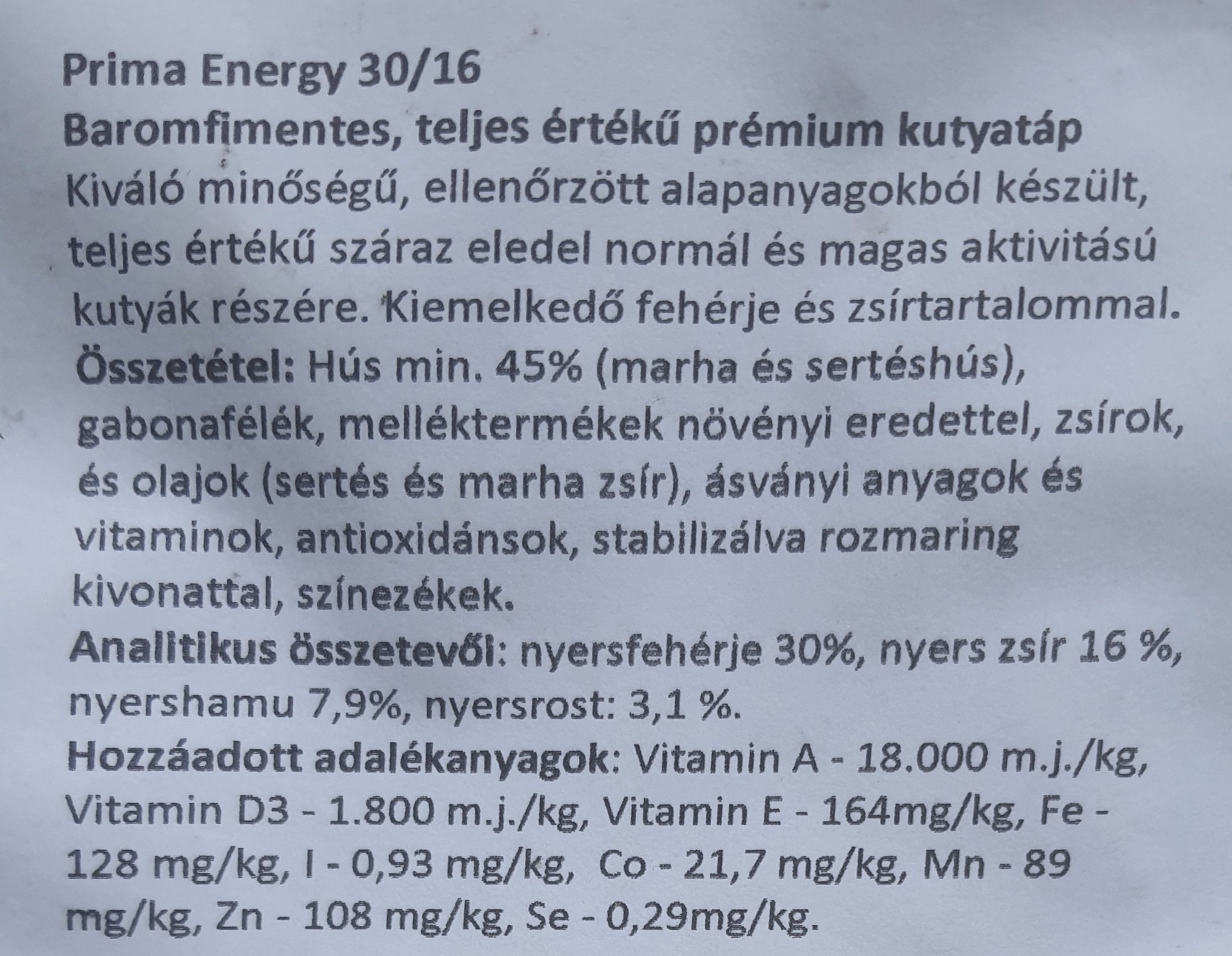 Delikan Prima Energy Red Meat - zoom
