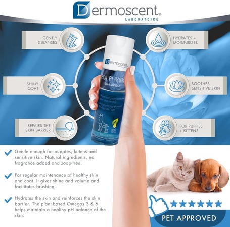 Dermoscent EFA Physio Shampoo kutyáknak és macskáknak