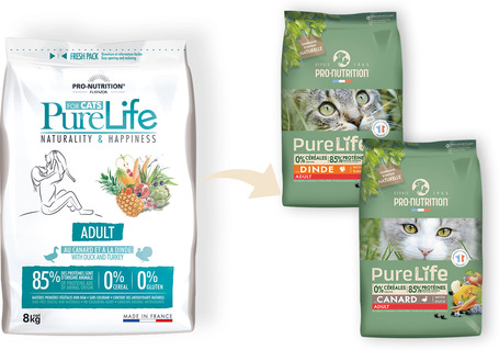 Pro-Nutrition Pure Life Cat Adult Duck