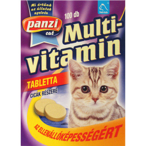 Panzi multivitamin tabletta cicáknak az ellenállóképess... | Okosgazdi