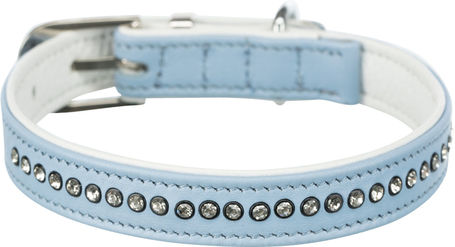 Trixie Active Comfort strasszköves bőrnyakörv varással