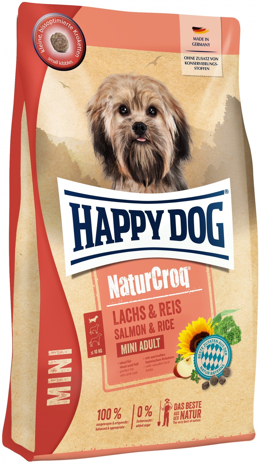 Happy Dog NaturCroq Lachs & Reis - zoom